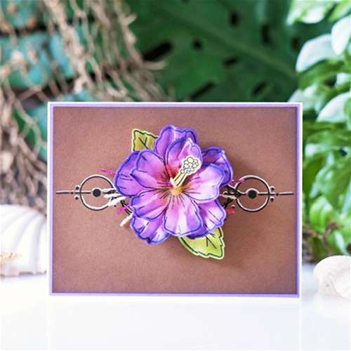 Fast and Easy Modern 3D Flower Card