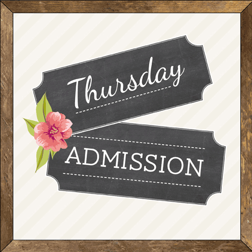 Thursday Early Bird Admission