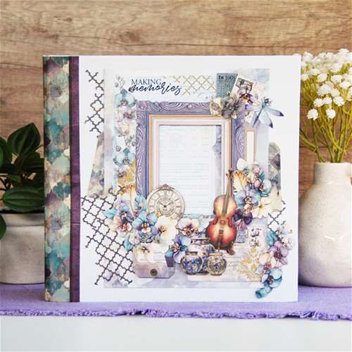 49 &amp; Market Vintage Lilac Interactive Binder