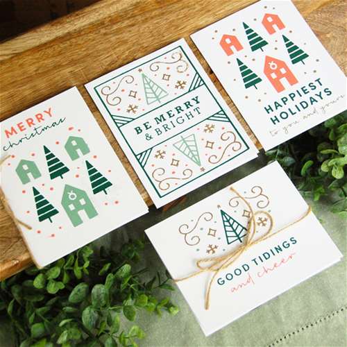 Be Merry Chalk Cards