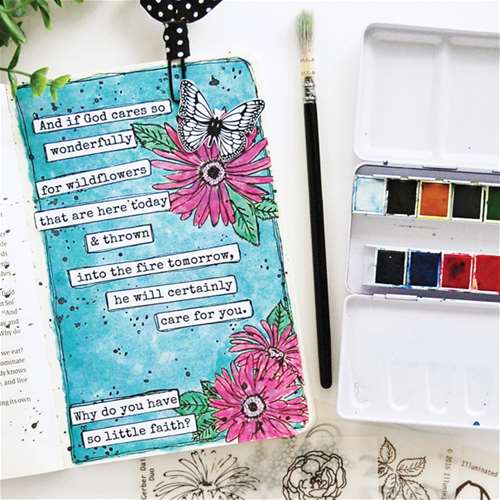 Bible Journaling: Watercolors and One &amp; Done 