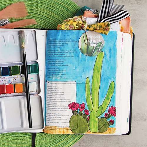 Bible Journaling with Watercolor Paints
