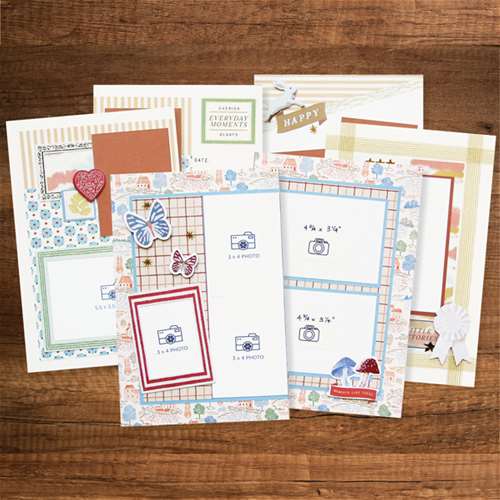 Delight Scrap Journal Layouts