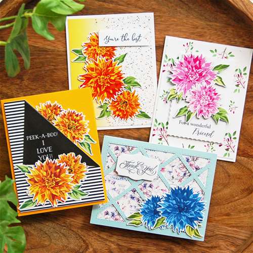 Delightful Dahlia Paper Pad Magic