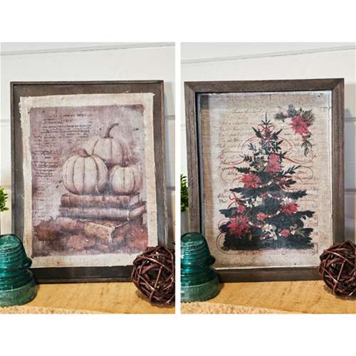 Double-Sided Holiday Home Decor