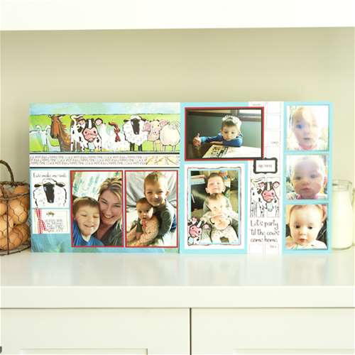 Efficient Scrapbooking with Farm Critters