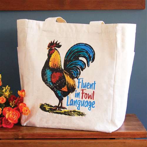 Fowl Language Tote