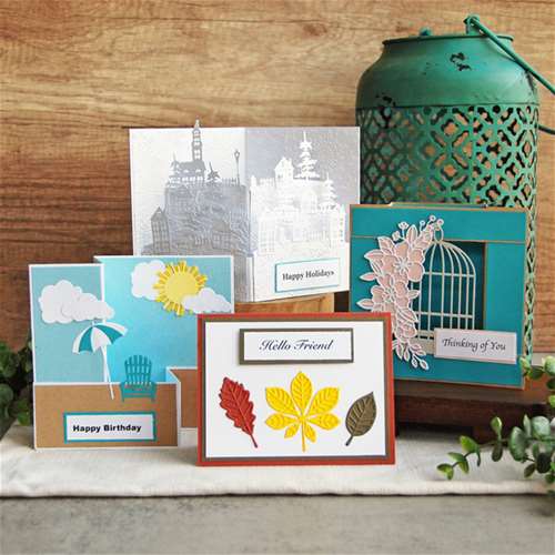 Gina K Four Seasons of 3D Cards