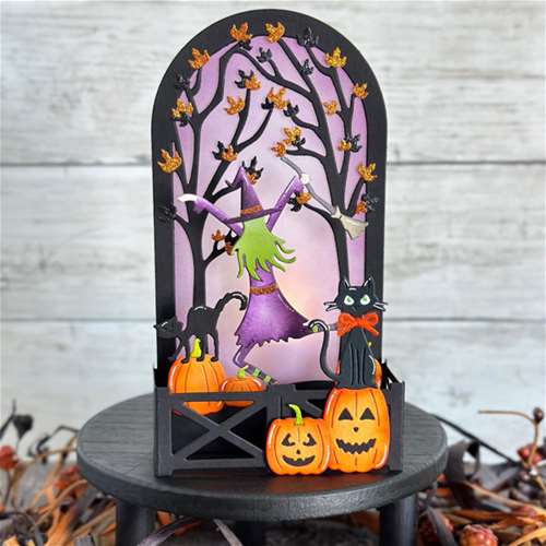 Halloween Wraparound Card