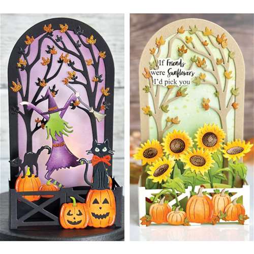 Halloween Wraparound Cards