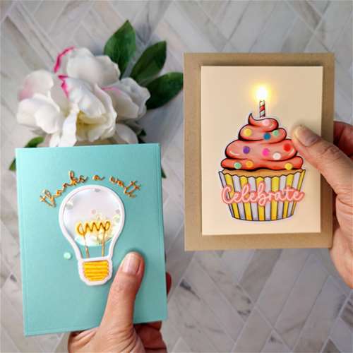 Light-Up Cards: Halo Lights &amp; One Lights