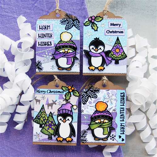 Penguin Christmas Gift Tags