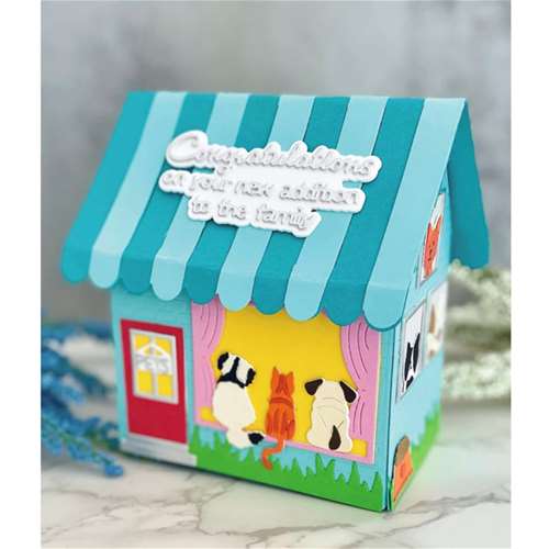 Pet Store Pop-Up Card