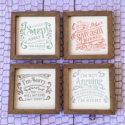 A Little Sass Box Frames