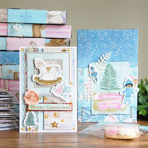 Shabby Chic Winter Cards