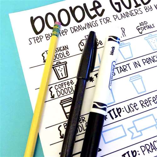 Step-by-Step Doodles For Your Planner