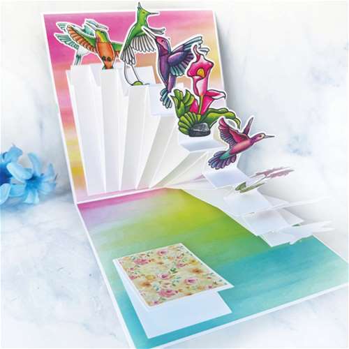 Stunning Wave Pop-Up Card