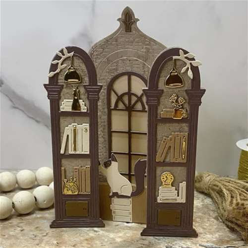 Wrap-Around Library Card